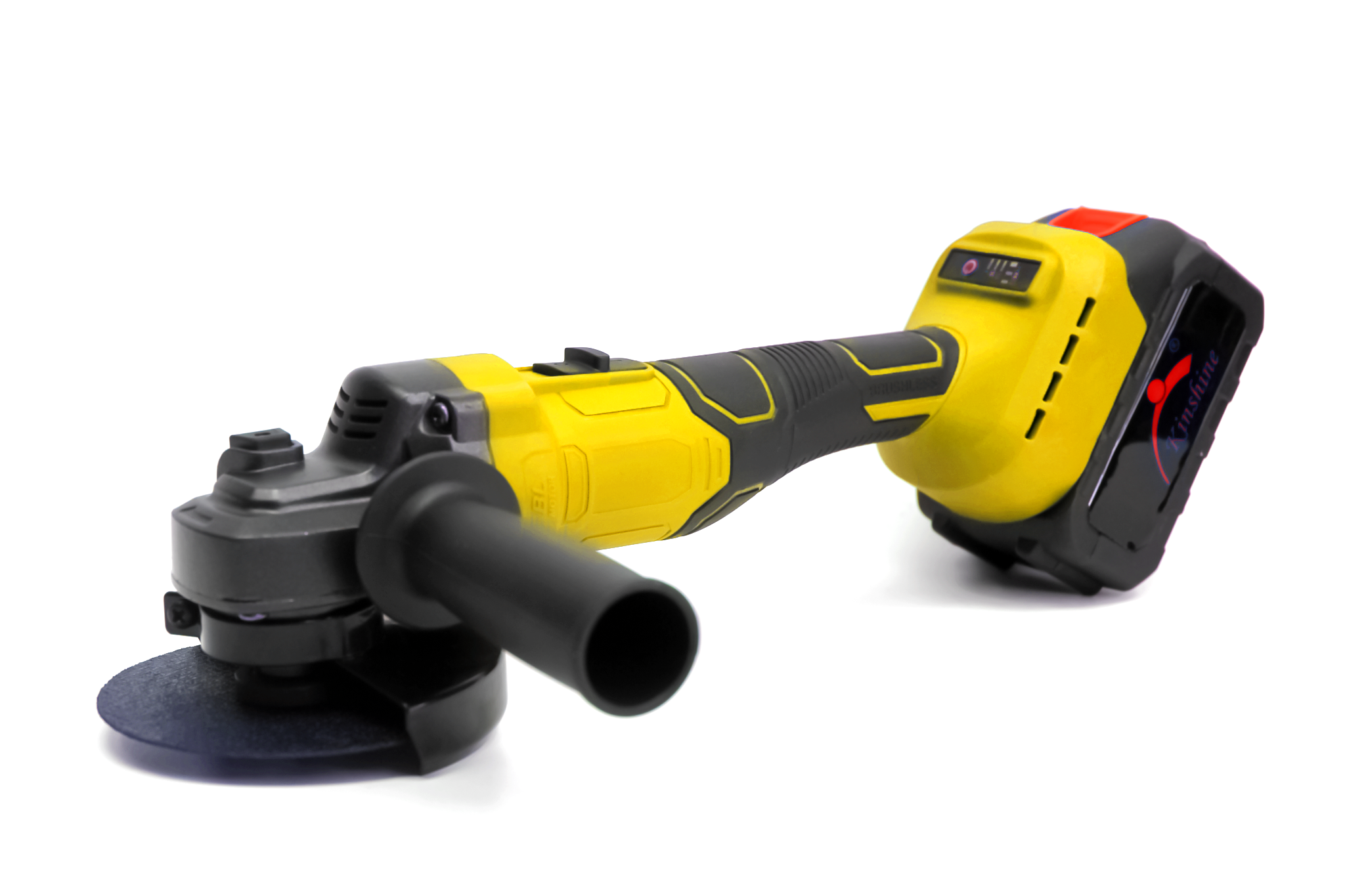 21V Cordless Angle Grinder, Brushless Grinder Tool, 8500 RPM Power Grinders for Cutting, Grinding, Polishing，for both professional and DIY projects