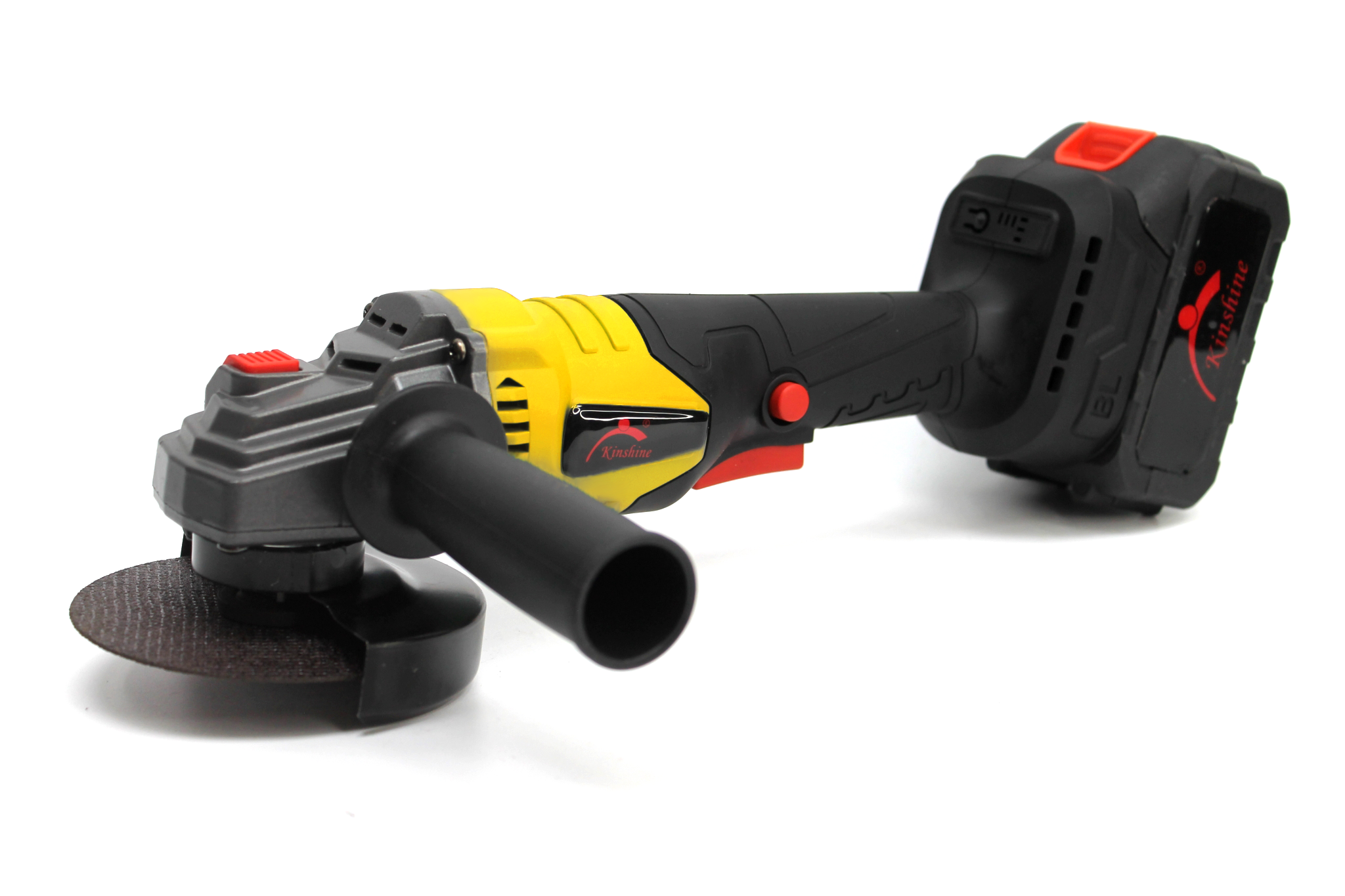 21V Cordless Angle Grinder, Cordless Brush Angle Grinder Kit, 8500rpm Electric Angle Grinding Tool, Grinder Handheld Cutter for Metal, Wood