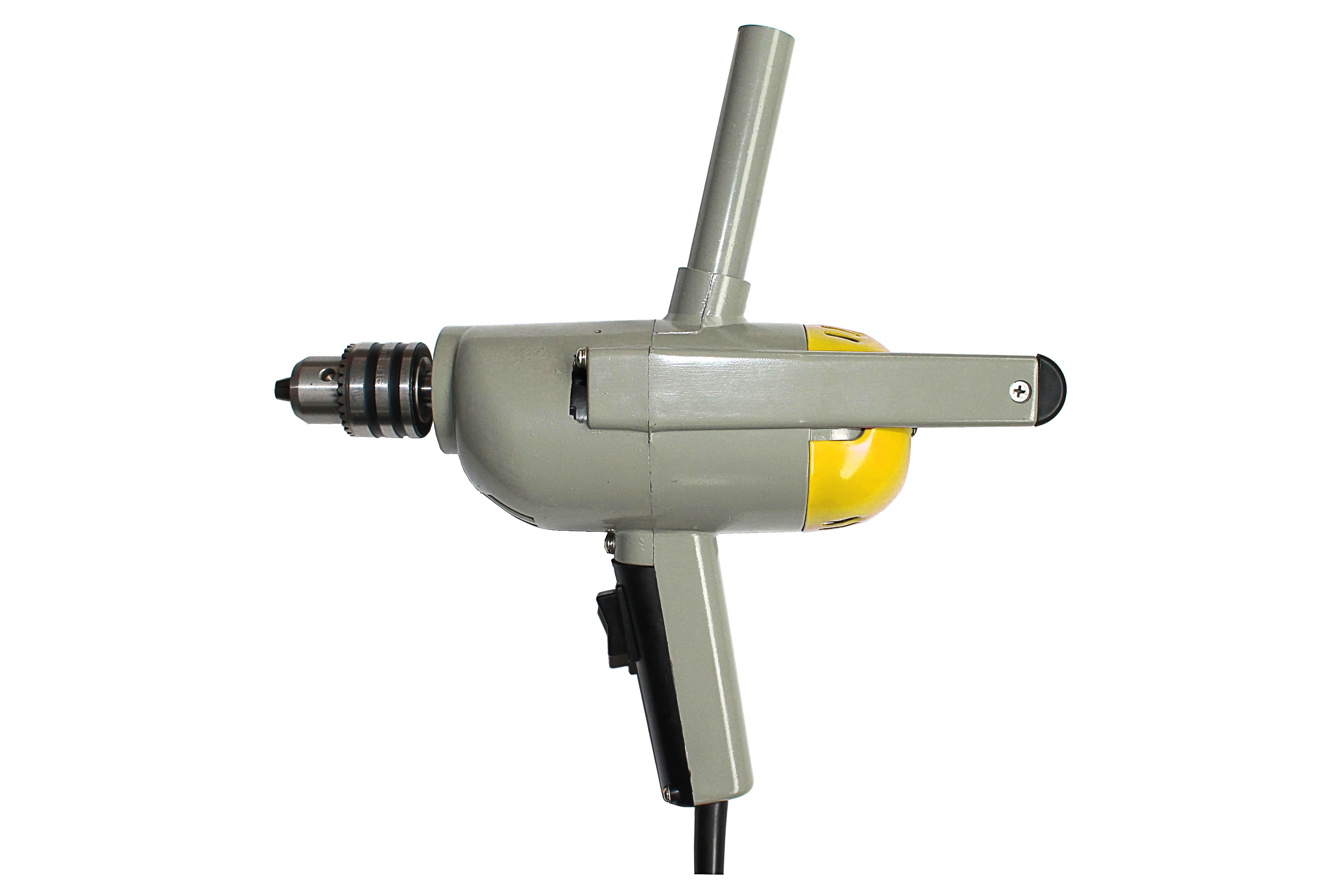 Corded Electric Drill, Variable Speed, with Spade Handle for Drilling and Mixing, Perfect for DIY and Repair Jobs