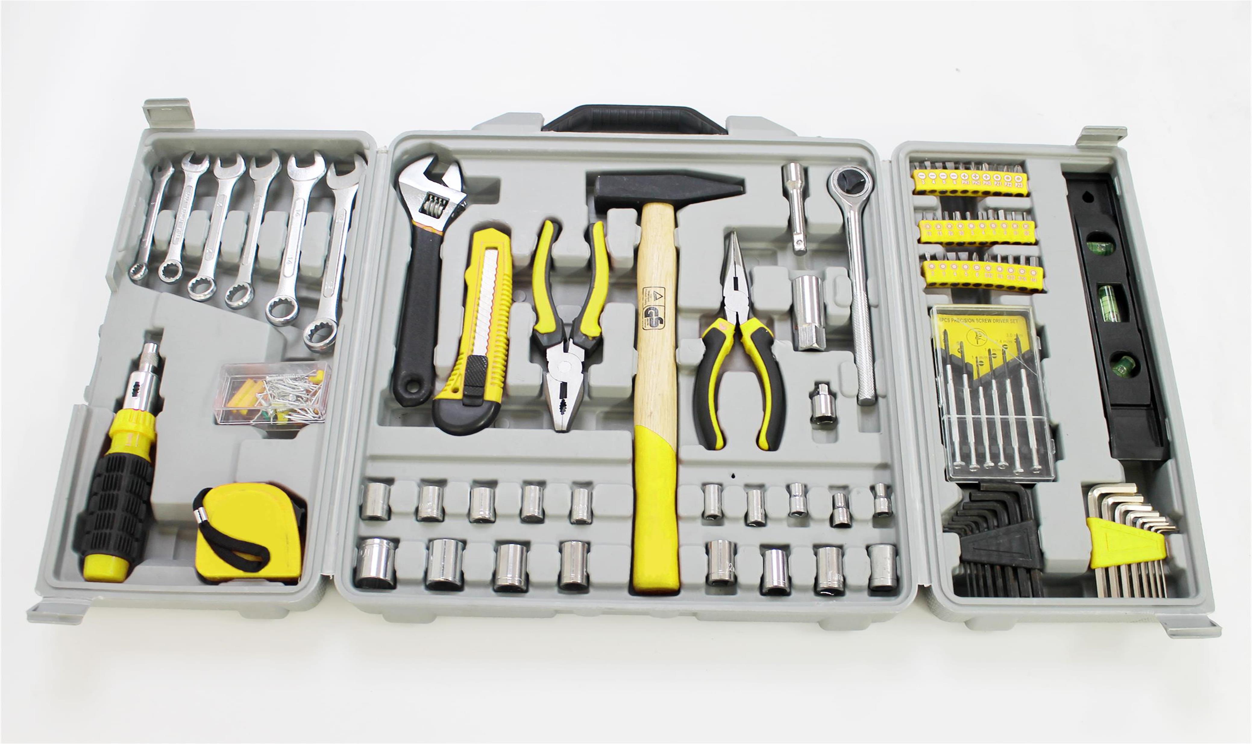 Professional Mechanic Tool Set with 3/8DR Ratchet, 30pc Bits & Torpedo Level – Heavy-Duty for Automotive, Industrial & DIY