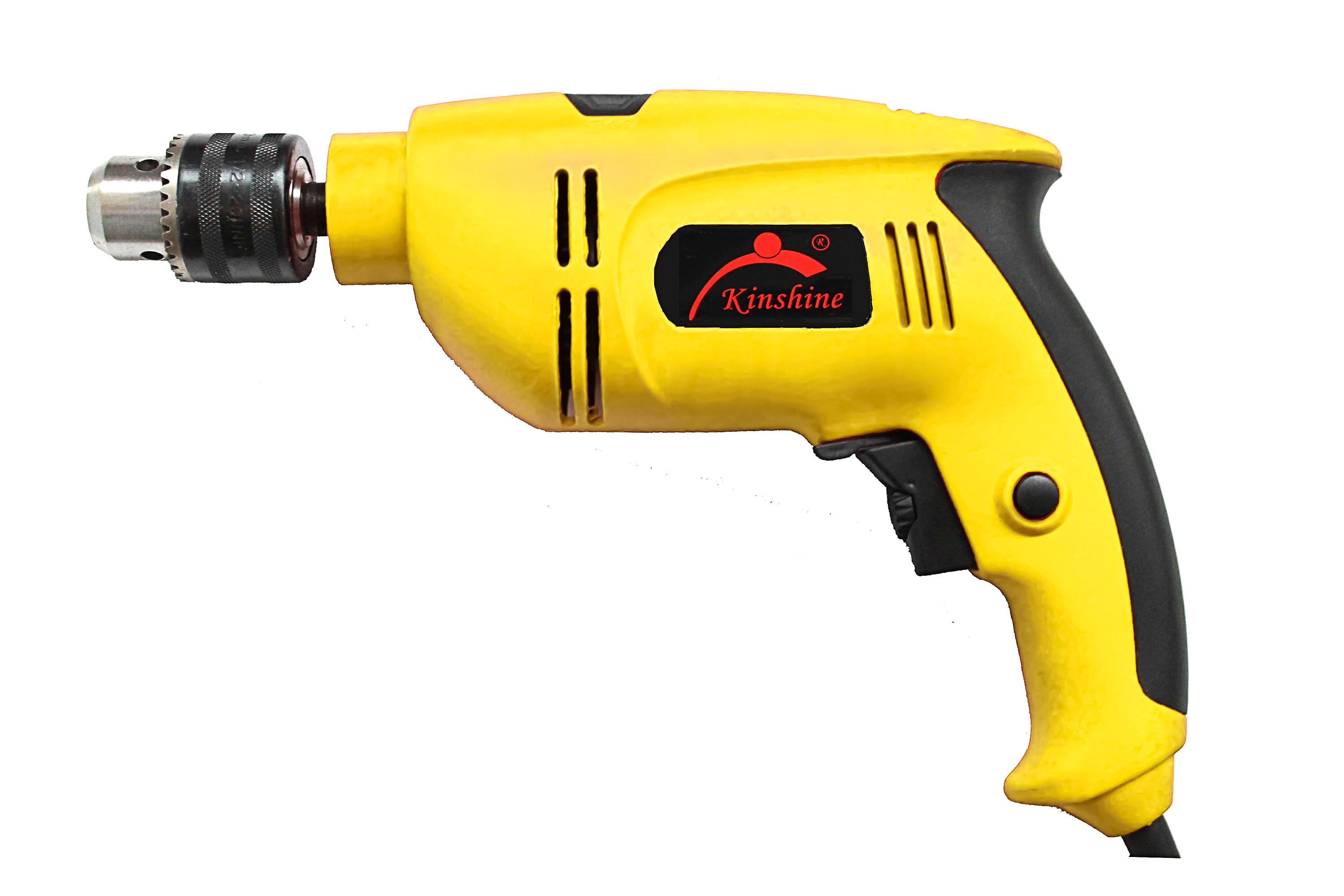 600W Impact Drill 13mm Chuck, 0-2600rpm Variable Speed, Ideal for Wood and Metal Drilling