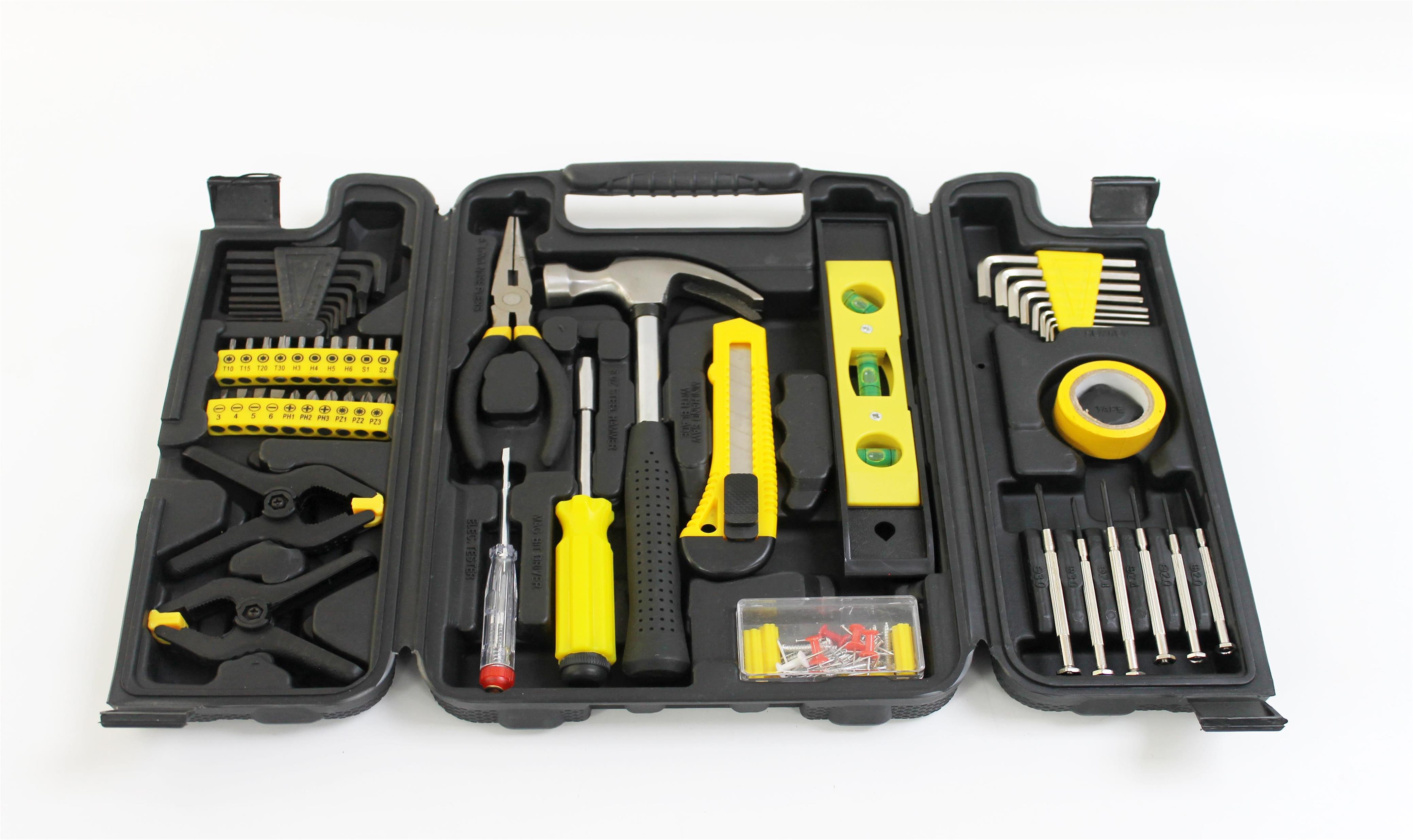 Electrician & Multi-Purpose Tool Kit with 5M Insulating Tape, 9