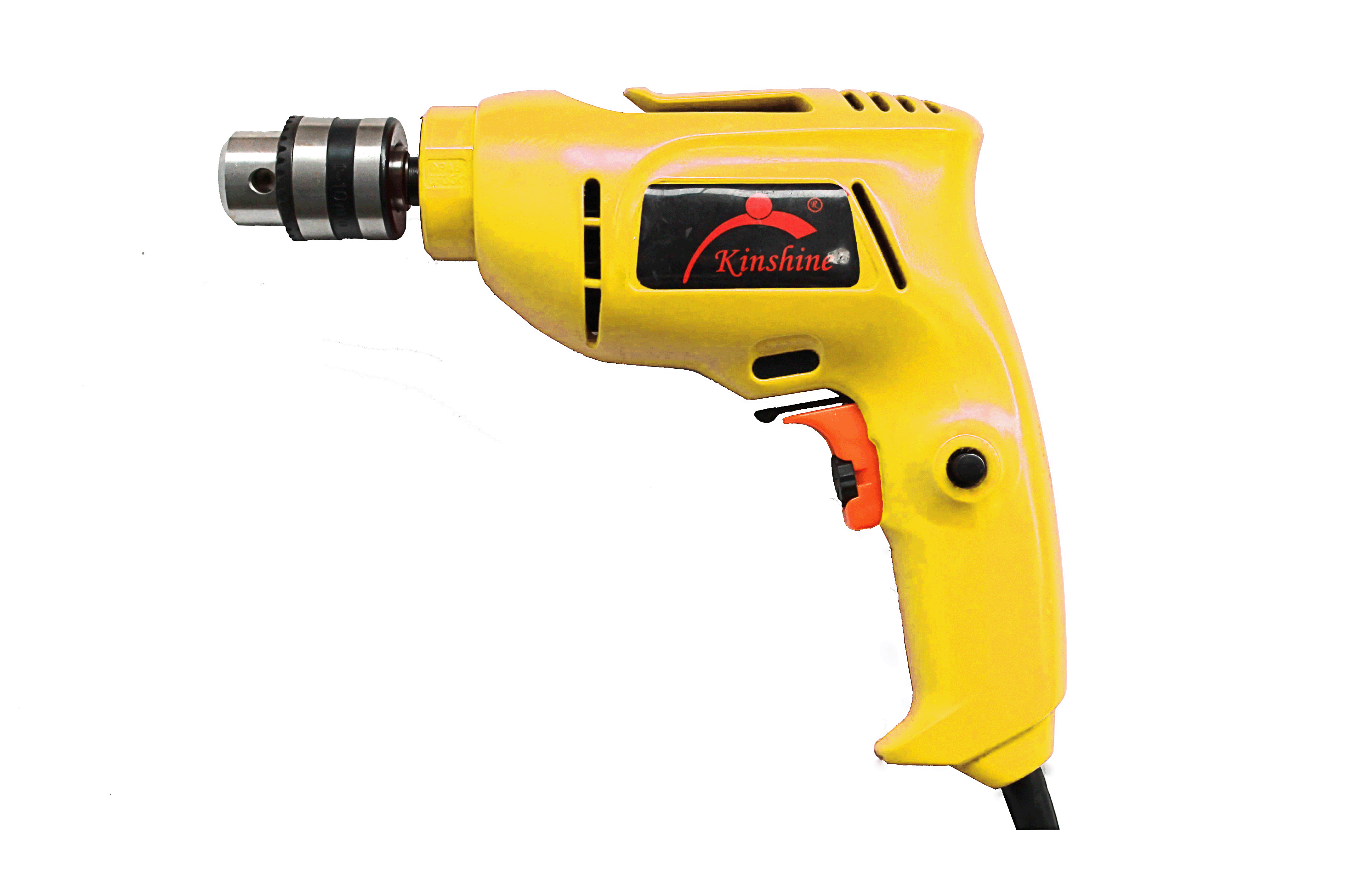 Electric Drill Power Tool，2600 RPM Corded Drill with K, 25mm Wood & 10mm Steel Drilling Capacity, Ergonomic Handle for DIY, Construction, Home Improvement