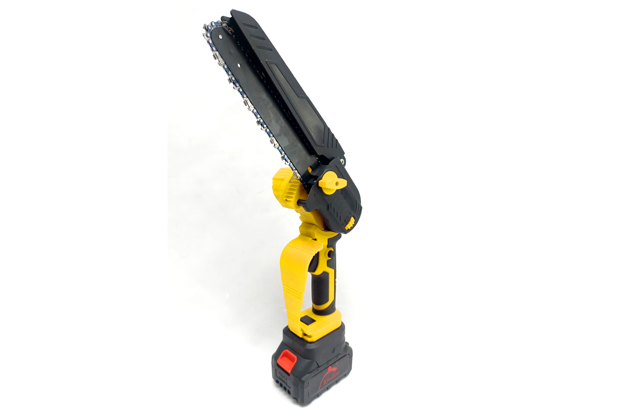 8-10 Inch Cordless Chainsaw for 21V MAX Battery, Brushless Battery Power Cordless Chain Saw, Battery Powered Chain Saw for Wood Cutting