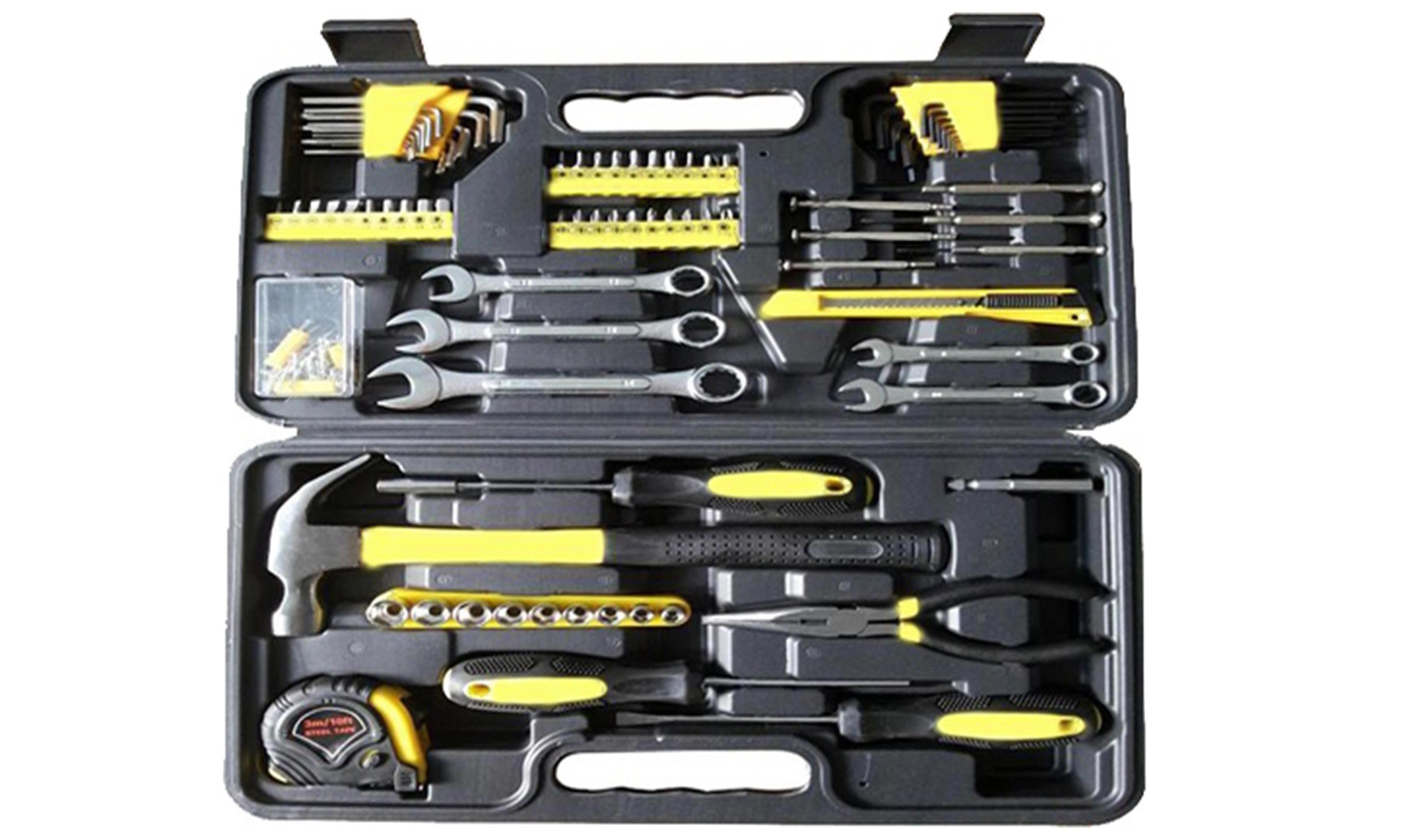 48pc Tools Kit Essential Home Repair Set  with Ideal for College Students, Home Use & More