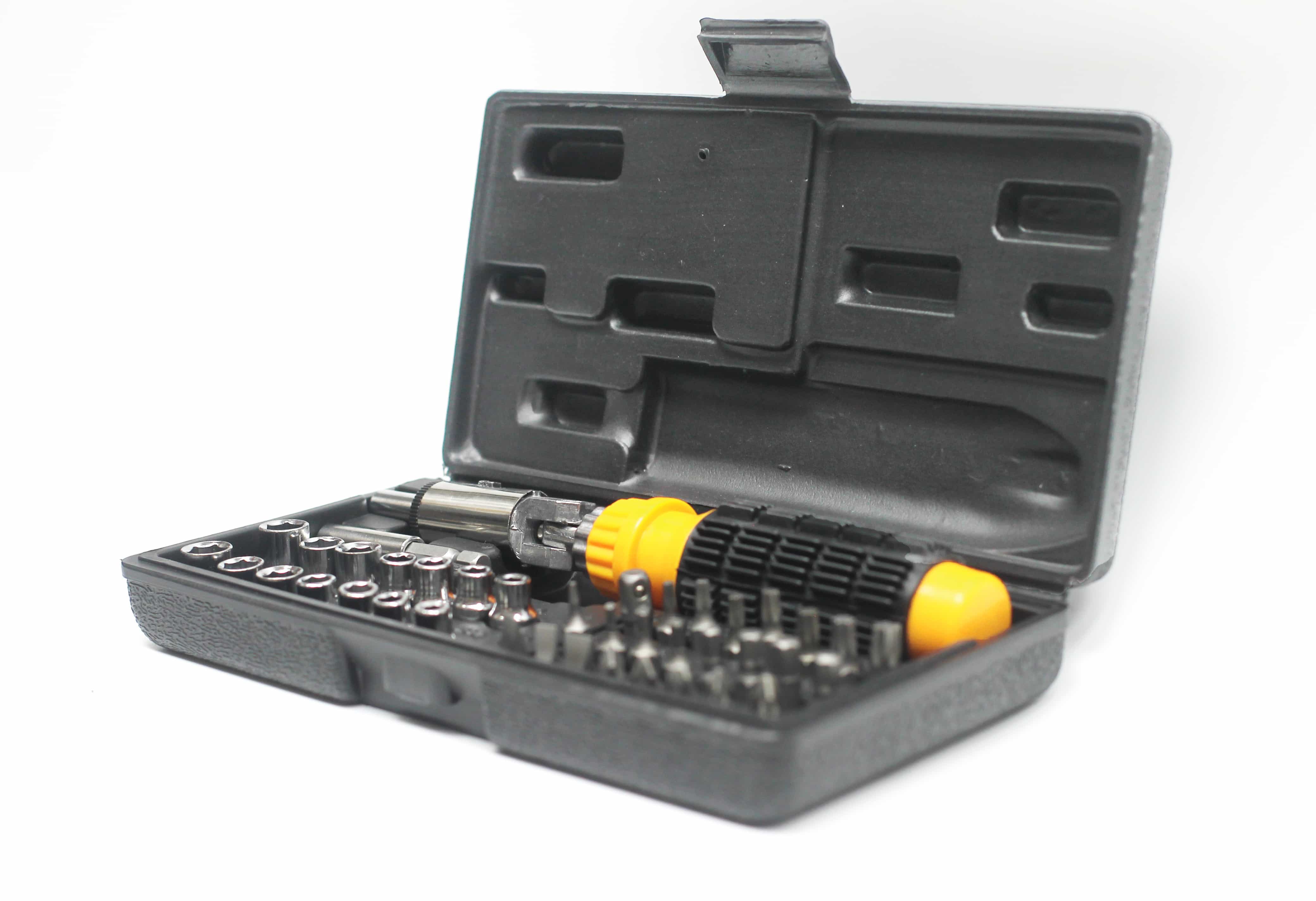 Professional 41PC Ratchet & Socket Mechanics Tool Set Professional 41PC Ratchet & Socket Mechanics Tool Set